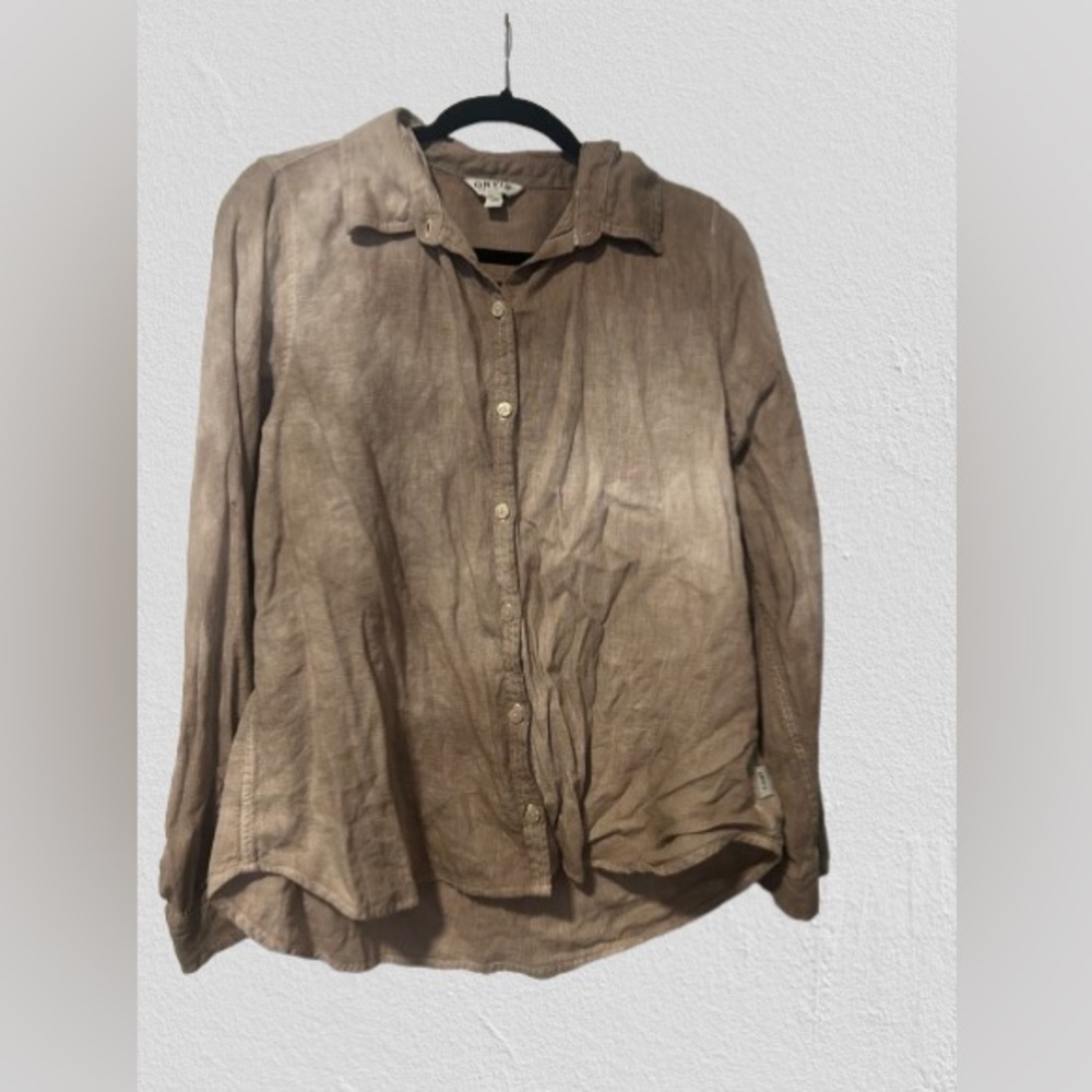 Brown aged shirt